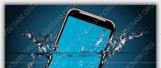 Что делать и не делать если в телефон попала вода
